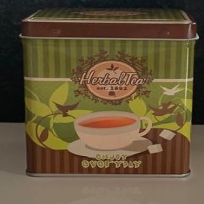 Lata para t&eacute; (100 grs) - Herbal tea verde