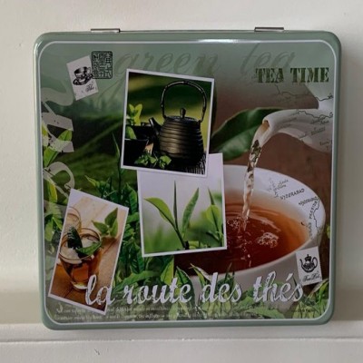 Caja lat&oacute;n (6 Compartimientos) - Route des th&eacute;s
